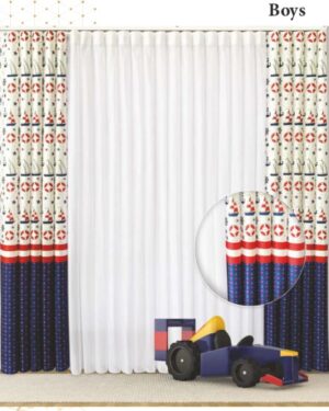 BASKILI DİKEY TÜL-BOYS