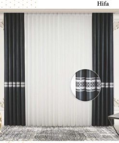 BASKILI DİKEY TÜL-HİFA