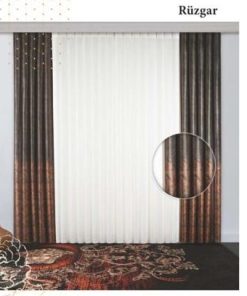 BASKILI DİKEY TÜL-RÜZGAR