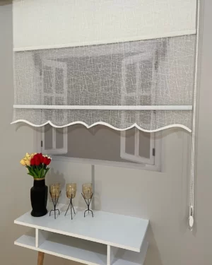 Alternative view of Tül Stor Perde Ekru 7362