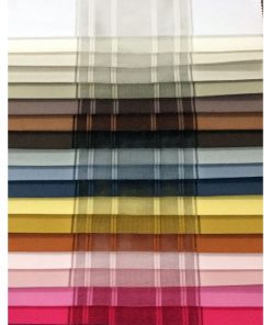 Alternative view of Tül Dikey Perde Sütlü Kahve-Hardal