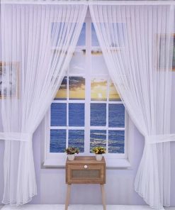 Alternative view of PETEK ZEMİN ETEĞİ KURŞUNLU KIRIK BEYAZ TÜLv