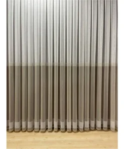 bej geçişli tül yeni ürün bambuu