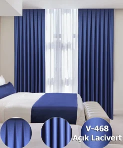 karartma blackout karanlık saten lacivert